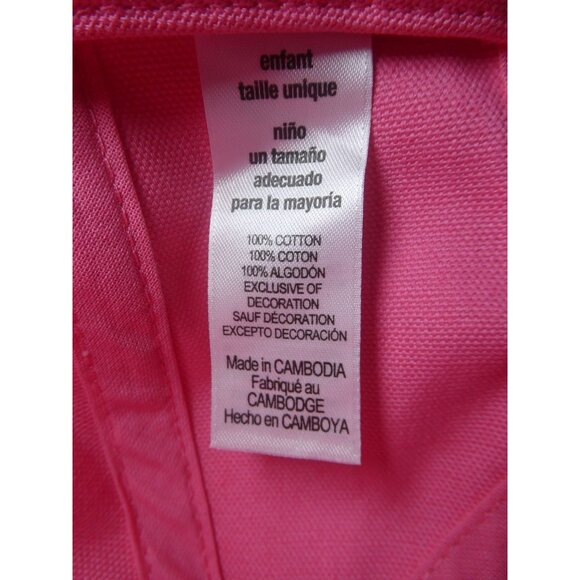 Carhartt Canvas Baseball Cap Pink Lemonade AH8900 One Size‎ Fits All - Picture 5 of 6